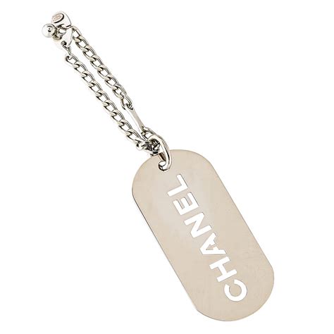 chanel dog tag ideas.